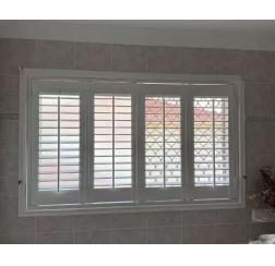 Wooden shutter window