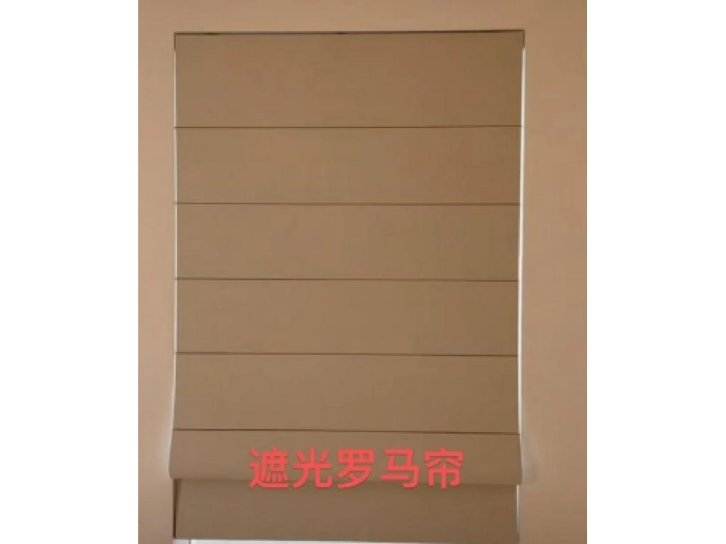 Full blackout Roman blind